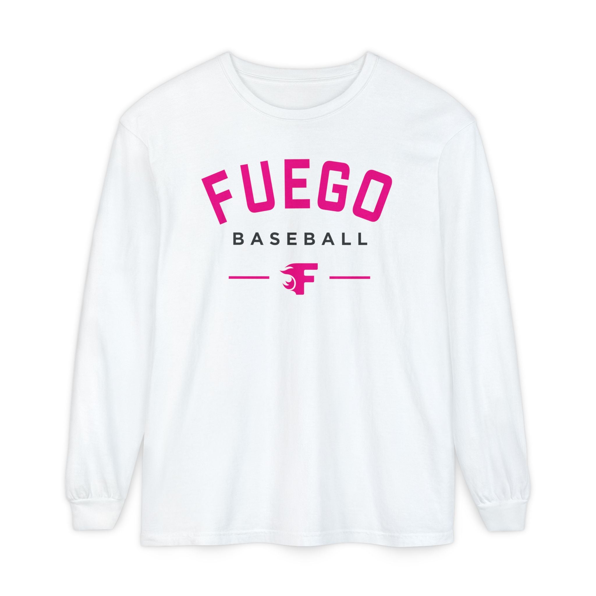 Adult: Think Pink - Fuego Baseball - Long Sleeve Tee