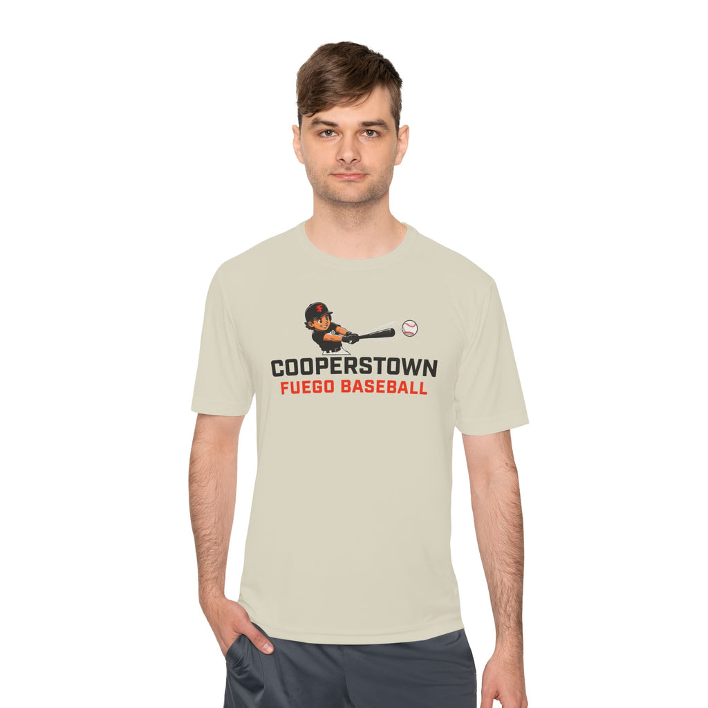 Adult: Fuego "Little Baller" Cooperstown Performance Tee (Light)