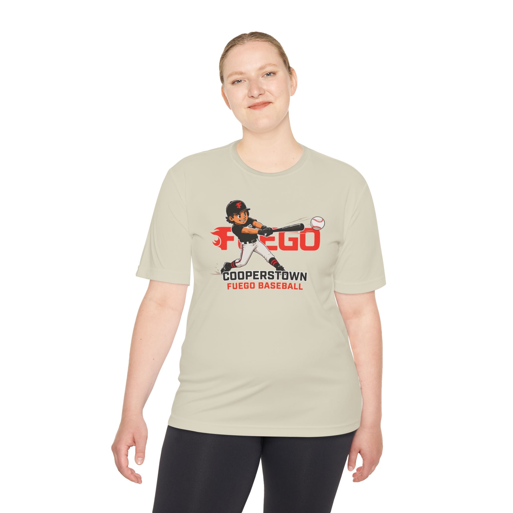 Adult: Fuego "Baller" Cooperstown Performance Tee (Light)