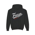 Youth Hoodie — Fuego "Cursive" Logo