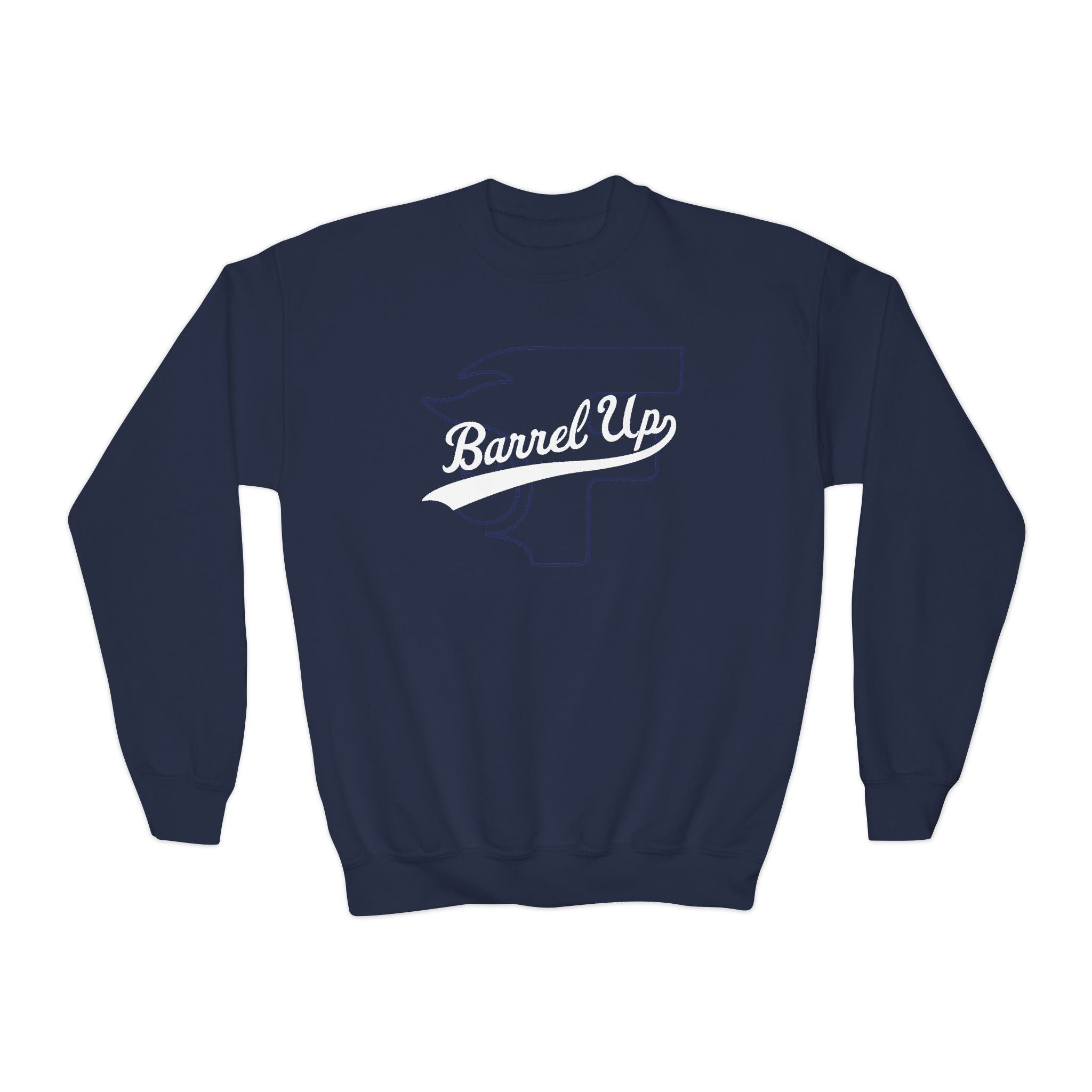 Youth: Barrel Up Crewneck Sweatshirt