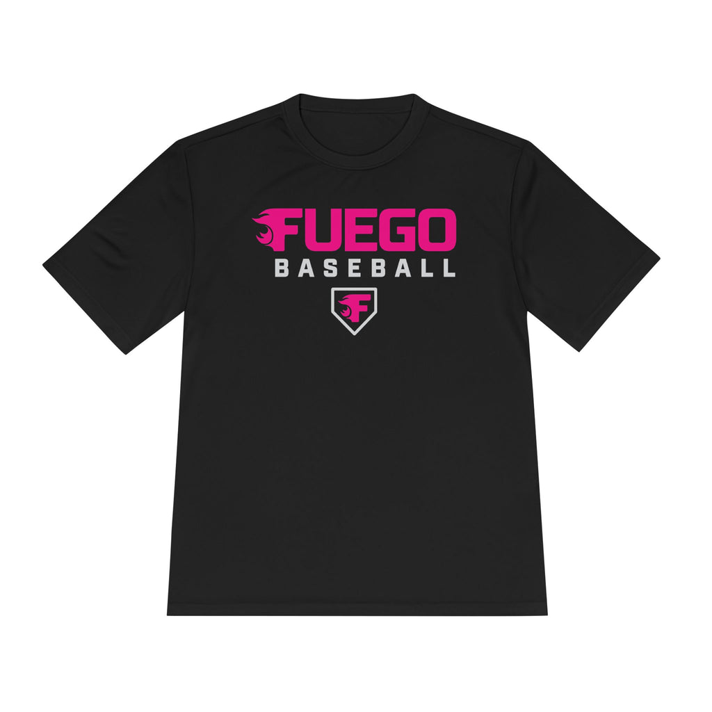 Adult: Think Pink - Fuego Baseball Logo - Performance Tee