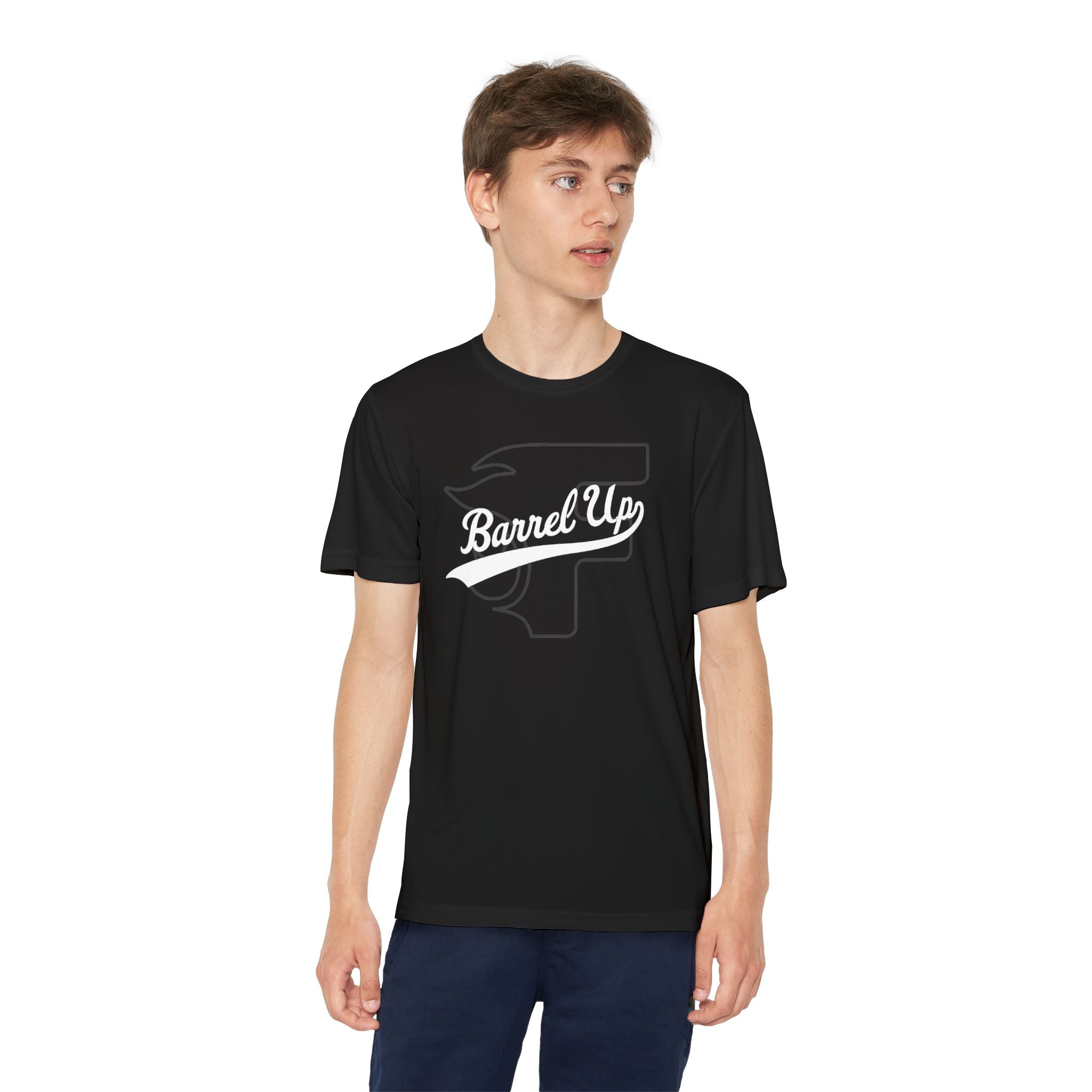 Youth: Barrel Up Performance Tee (Dark)