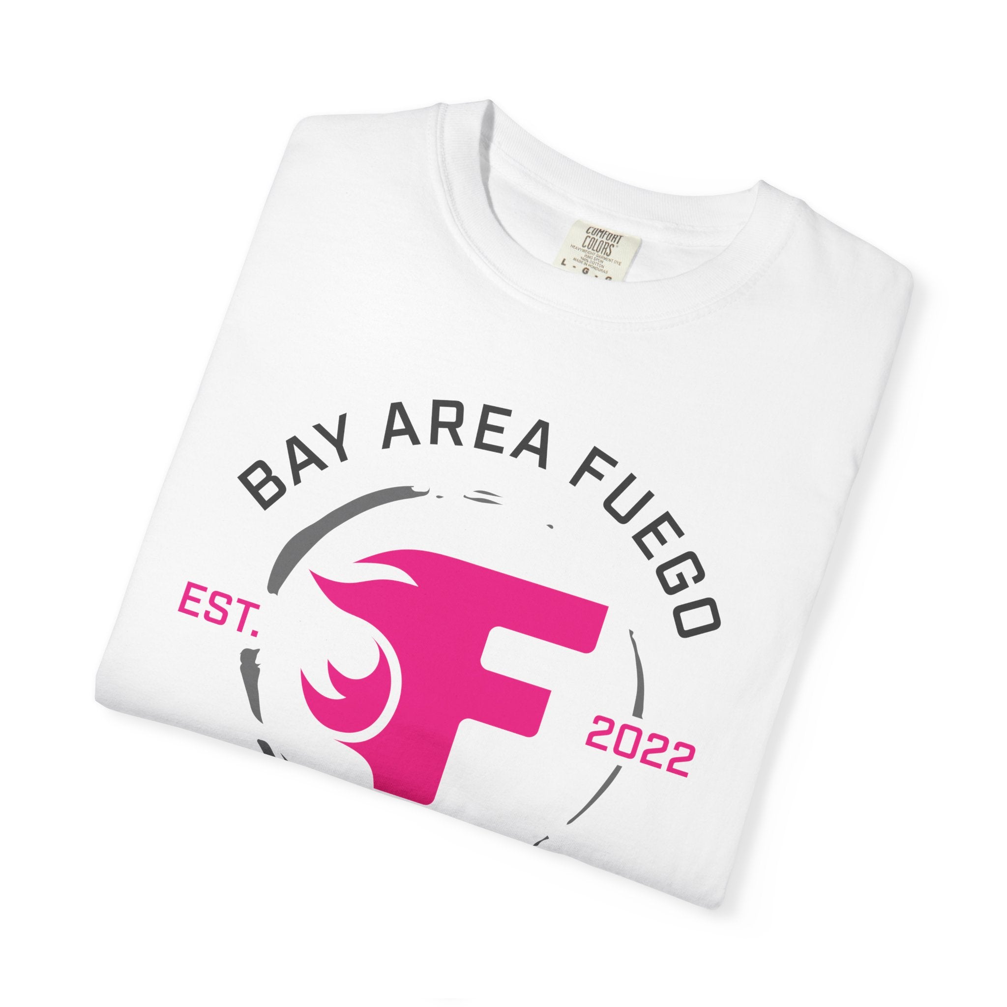 Adult: Think Pink - Fuego "Round" Logo — Vintage Athletic Tee