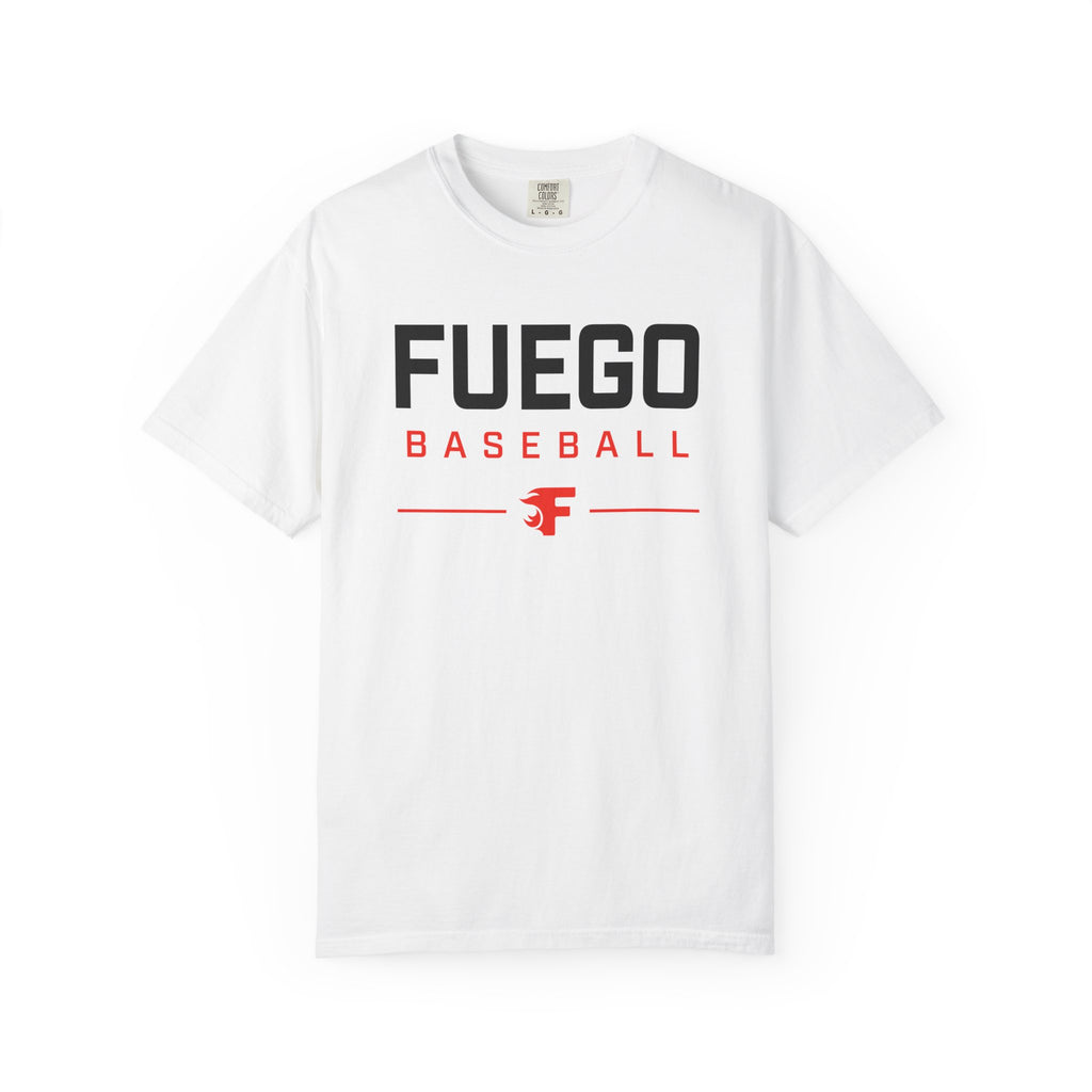 Unisex Fuego Baseball "Wordmark" Logo T-Shirt — Vintage Athletic Tee