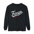 Adult: Fuego "Cursive" Logo - Long Sleeve Tee