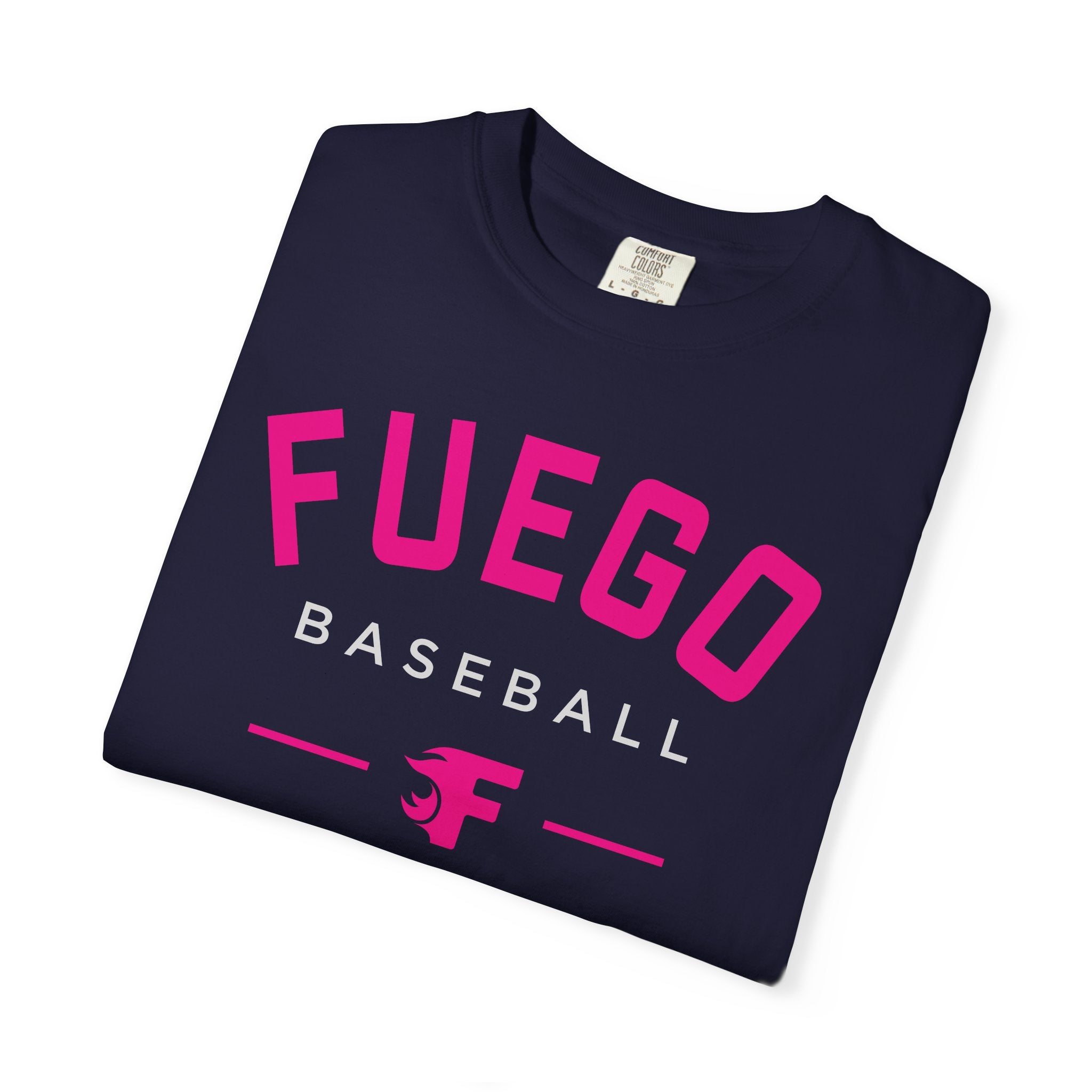 Adult: Think Pink - Fuego "Round" Logo — Vintage Athletic Tee