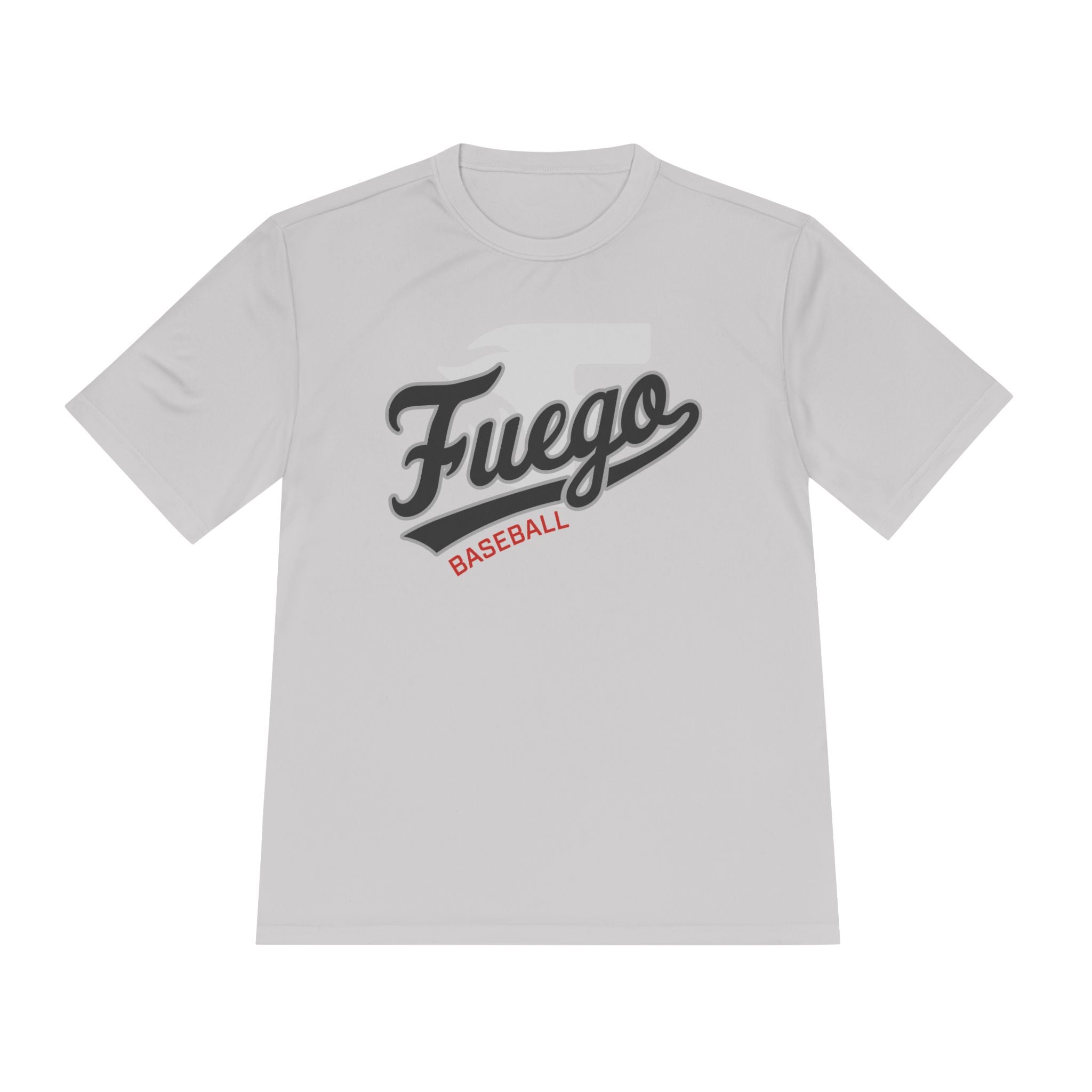 Adult: Fuego "Cursive" Logo Performance Tee (Light)