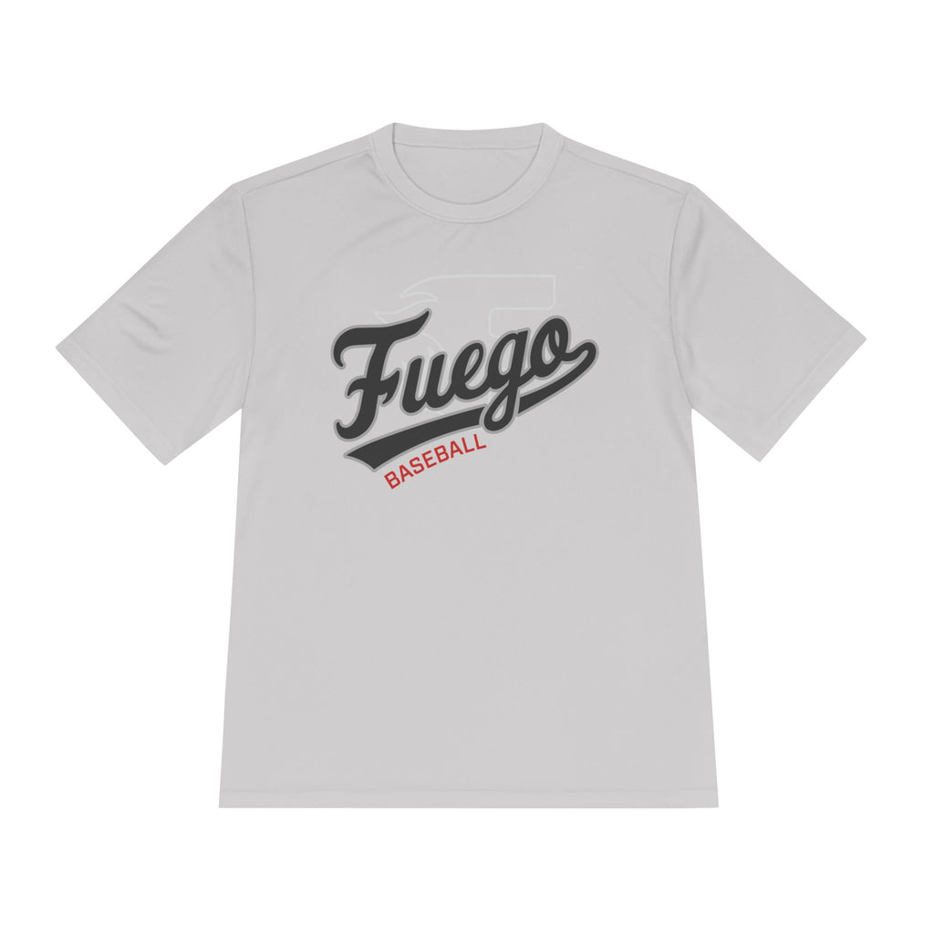 Adult: Fuego "Cursive" Logo Performance Tee (Light)