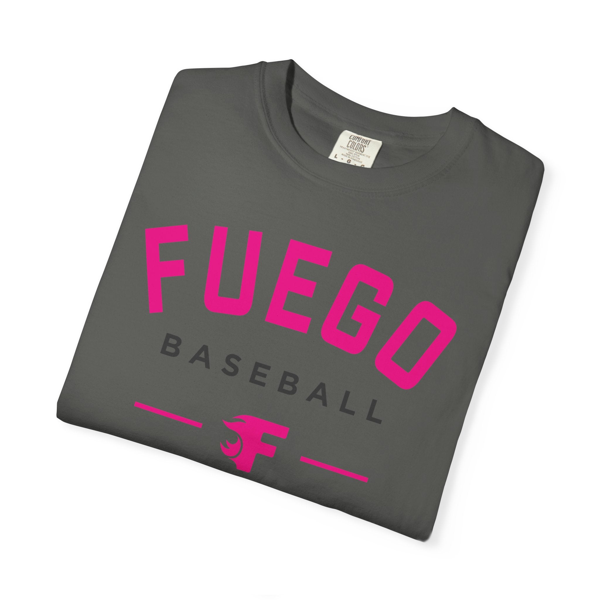 Adult: Think Pink - Fuego "Round" Logo — Vintage Athletic Tee