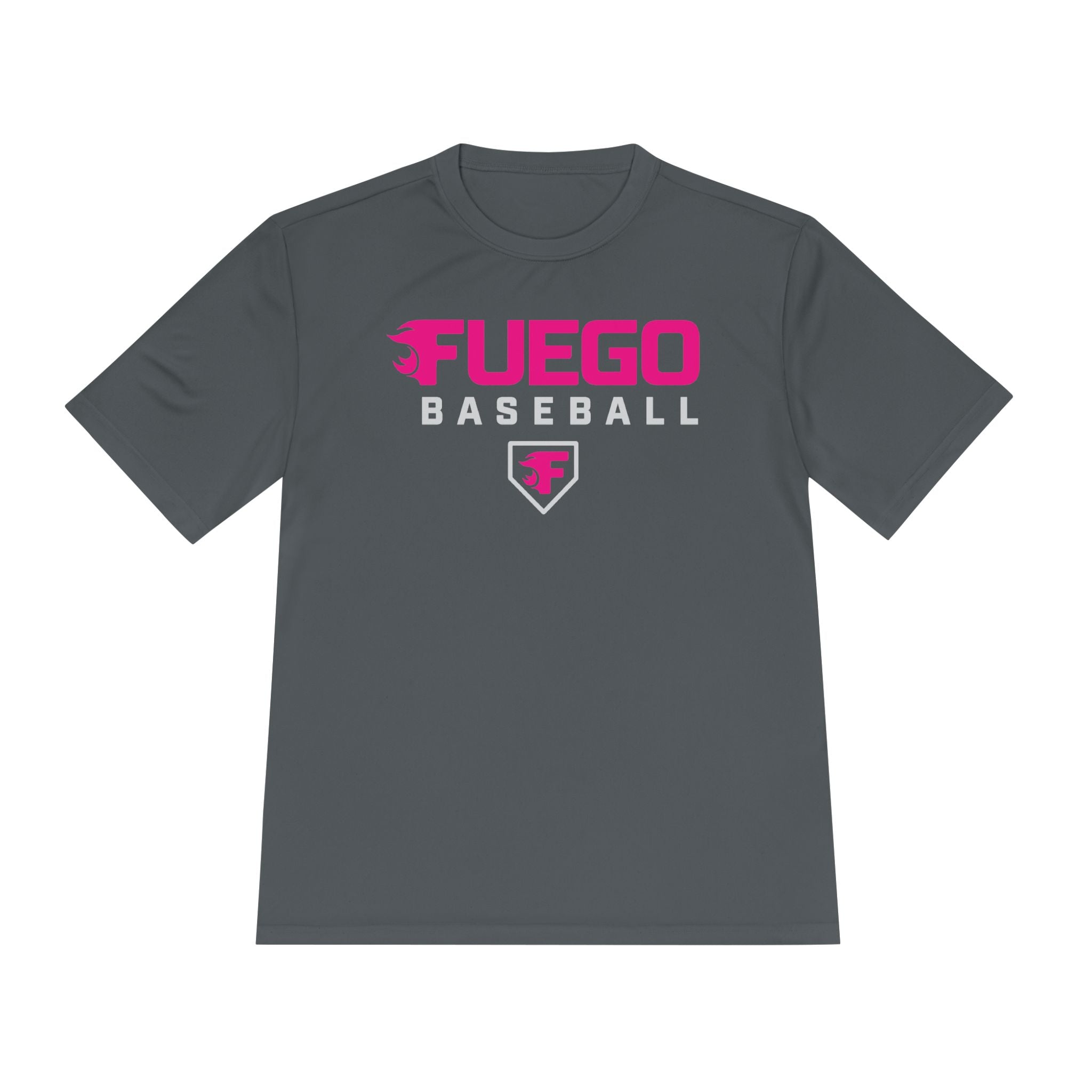 Adult: Think Pink - Fuego Baseball Logo - Performance Tee