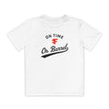 Youth: On Time - On Barrel Logo Performance Tee (Light)