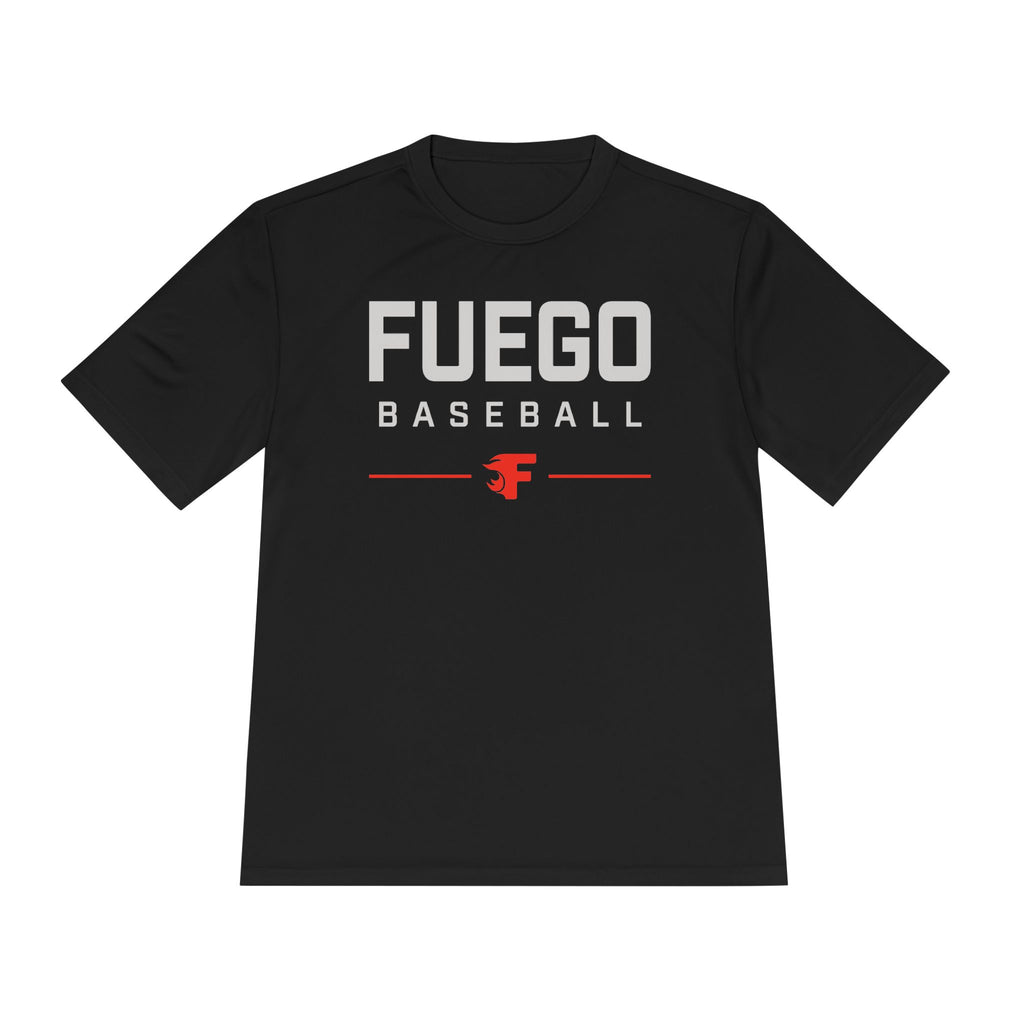Adult: Fuego "Wordmark" Logo Performance Tee (Dark)