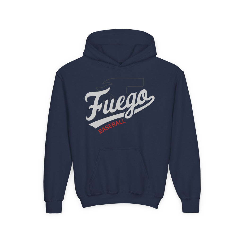 Youth Hoodie — Fuego "Cursive" Logo