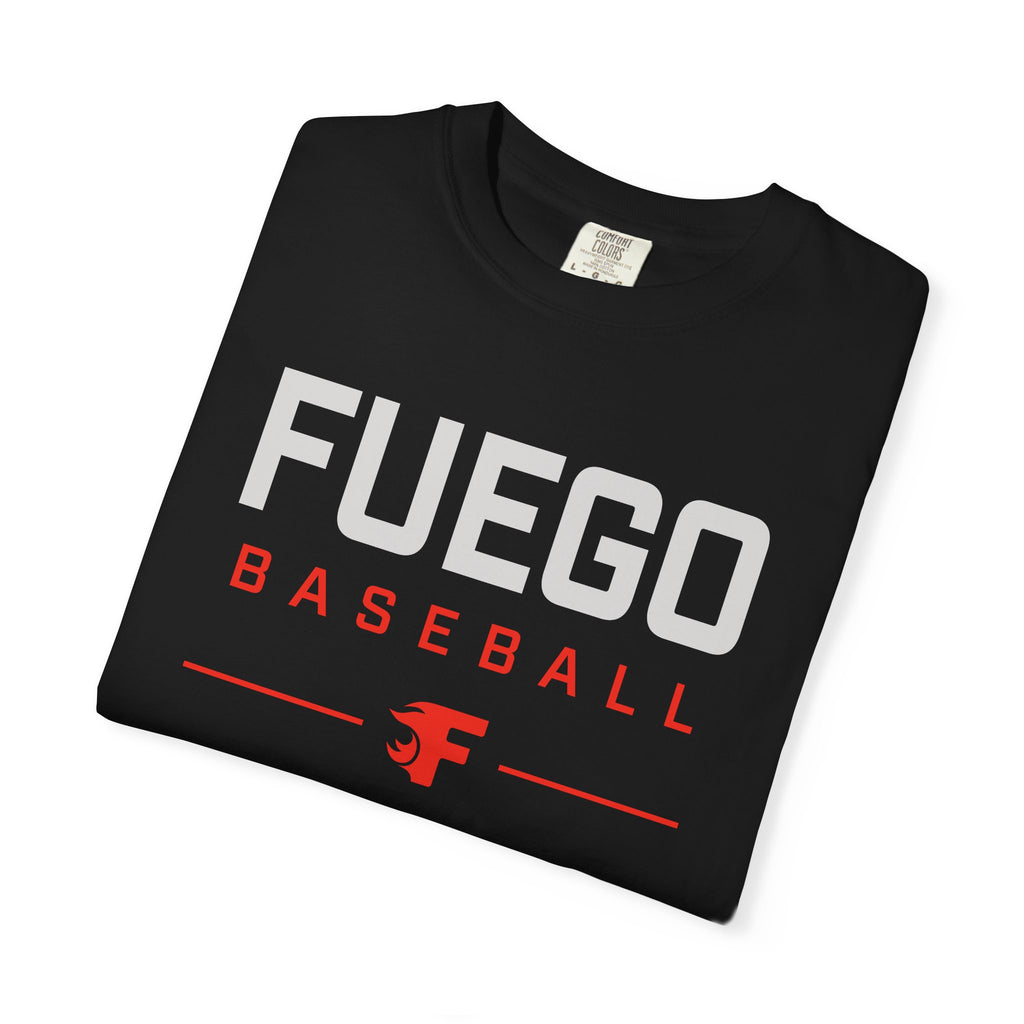 Unisex Fuego Baseball "Wordmark" Logo T-Shirt — Vintage Athletic Tee