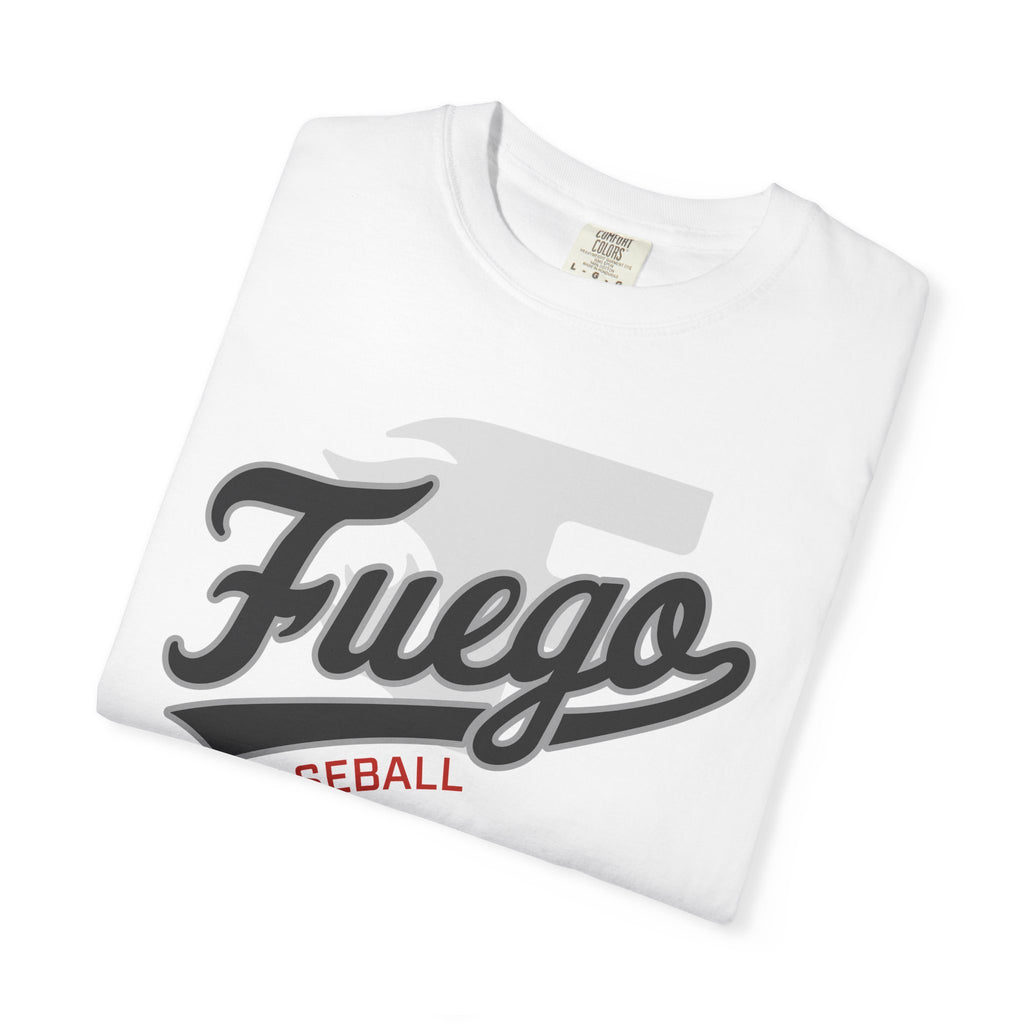 Unisex Fuego "Cursive Logo" Baseball T-Shirt — Vintage Athletic Tee