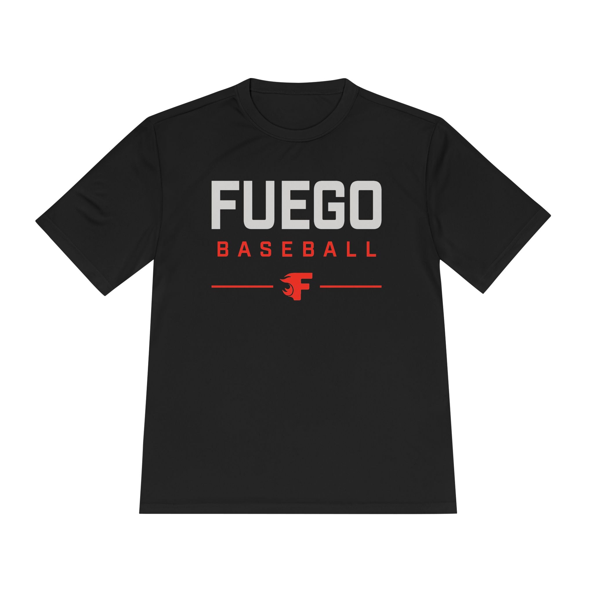 Adult: Fuego "Wordmark" Logo Performance Tee (Dark)