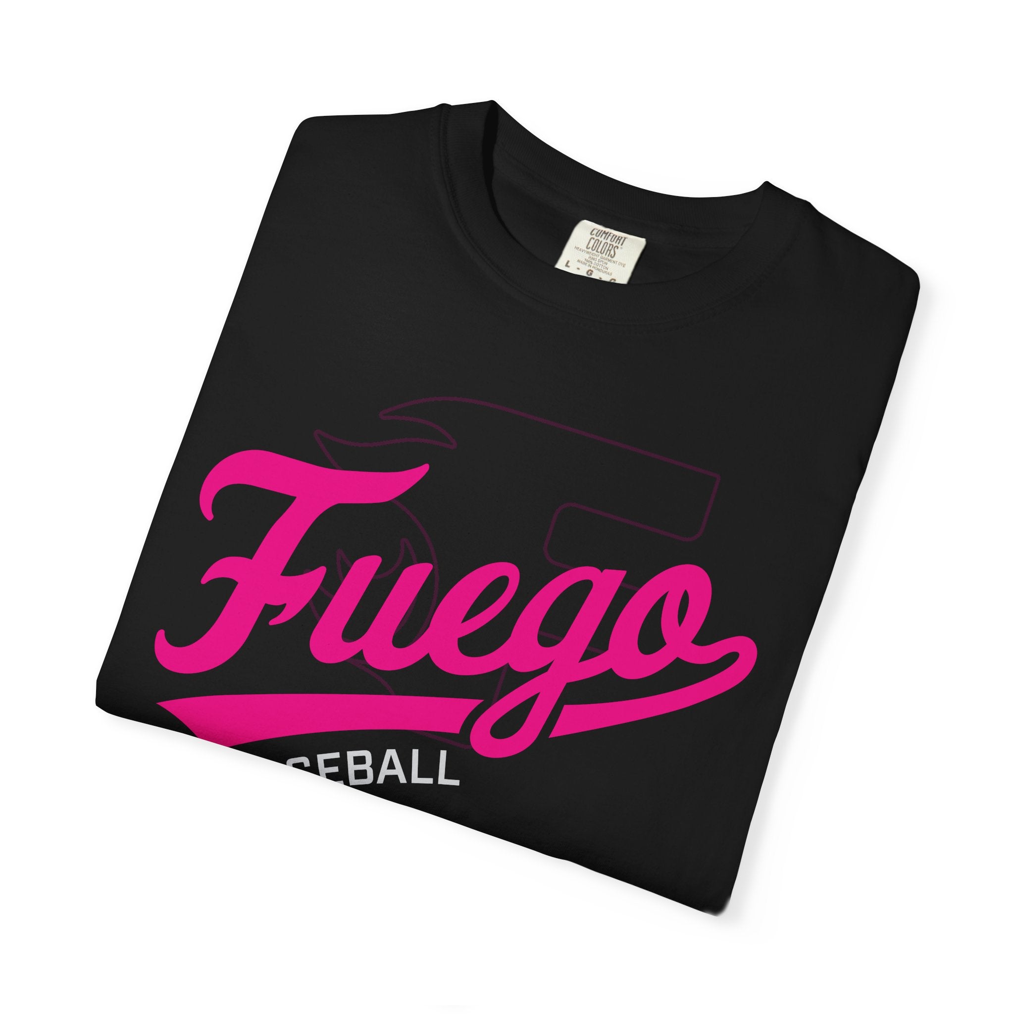 Adult: Think Pink - Fuego "Cursive" Logo - Vintage Athletic Tee