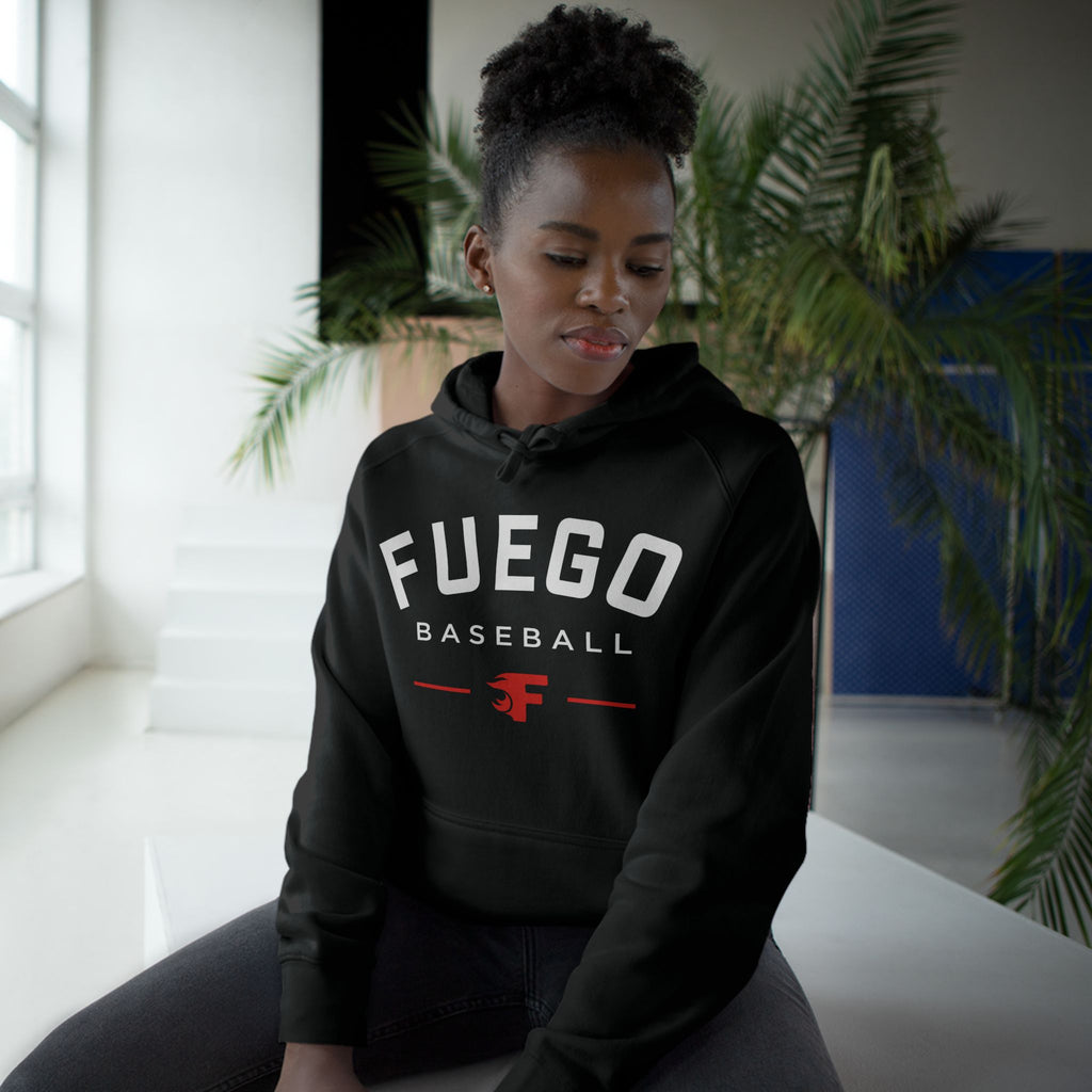 Fuego Baseball Hoodie – Classic Team Logo Pullover