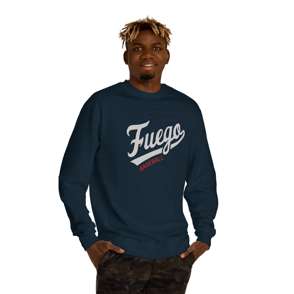 Adult: Fuego "Cursive" Logo Crewneck Sweatshirt