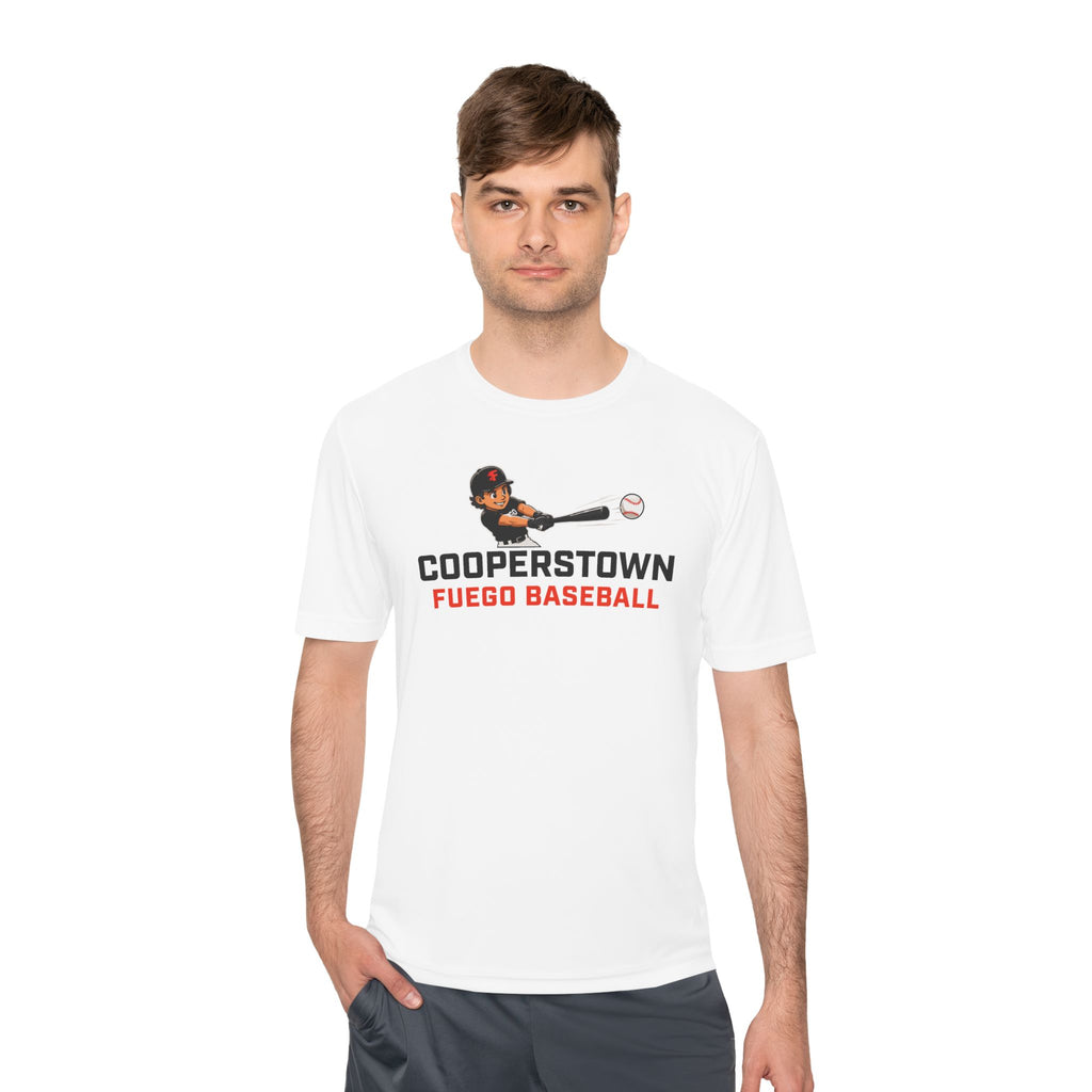 Adult: Fuego "Little Baller" Cooperstown Performance Tee (Light)