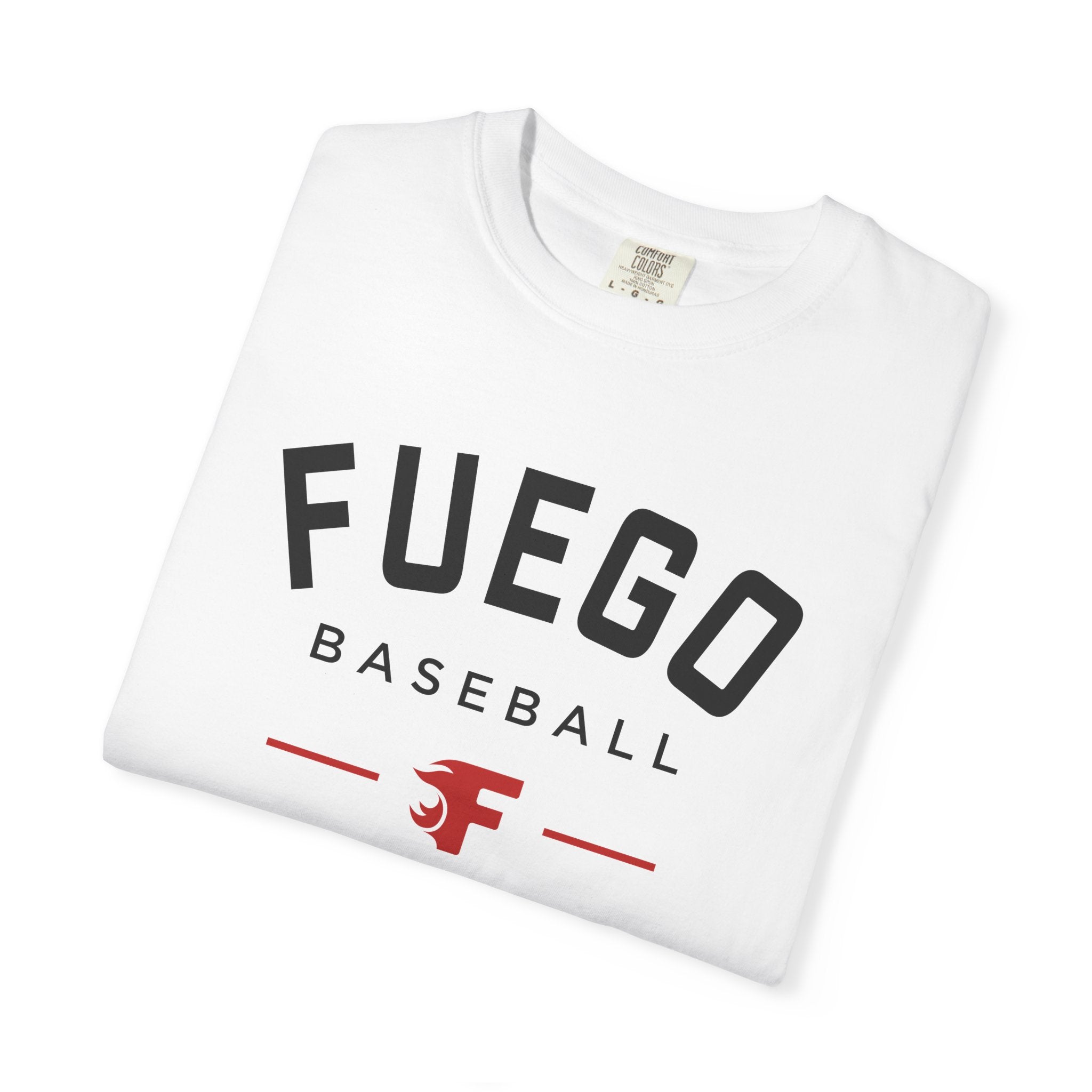 Unisex Fuego Baseball T-Shirt — Vintage Athletic Tee