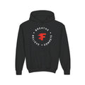 Youth Hoodie — "Breathe Believe Compete" Athletic Logo Pullover