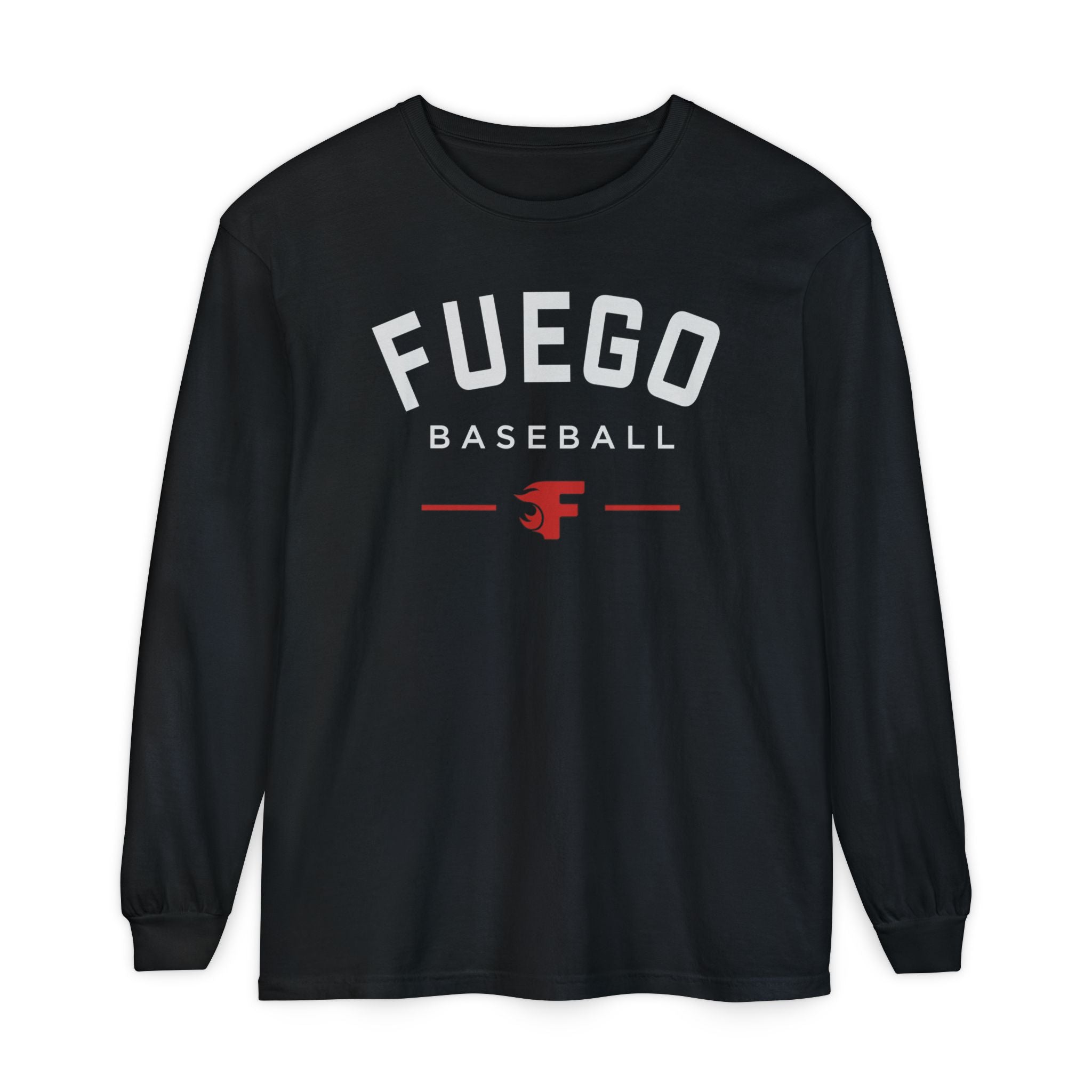 Adult: Fuego Baseball Long Sleeve Tee