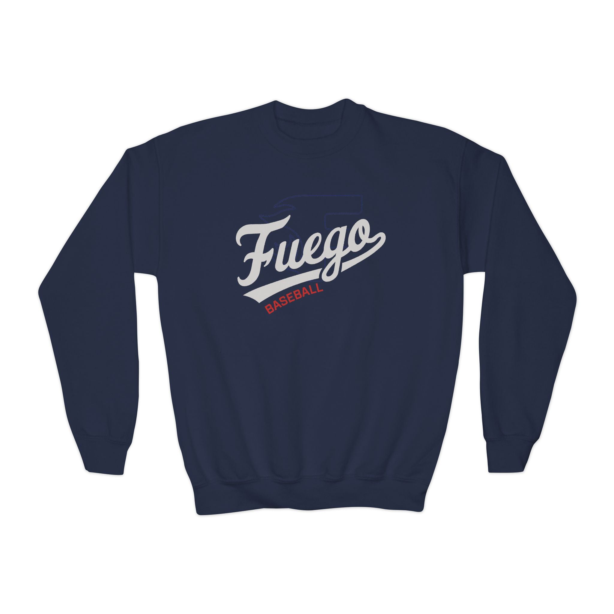 Youth: Fuego Baseball Crewneck Sweatshirt