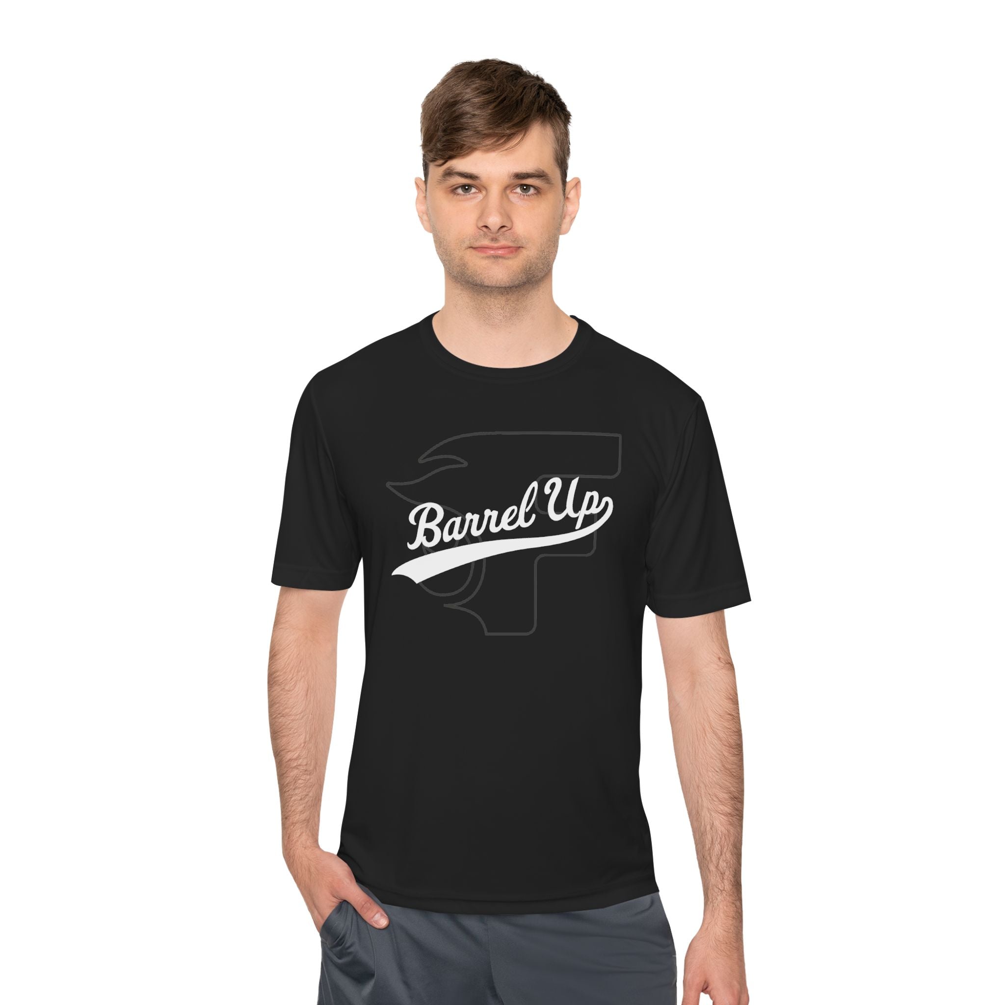 Adult: Barrel Up Performance Tee (Dark)