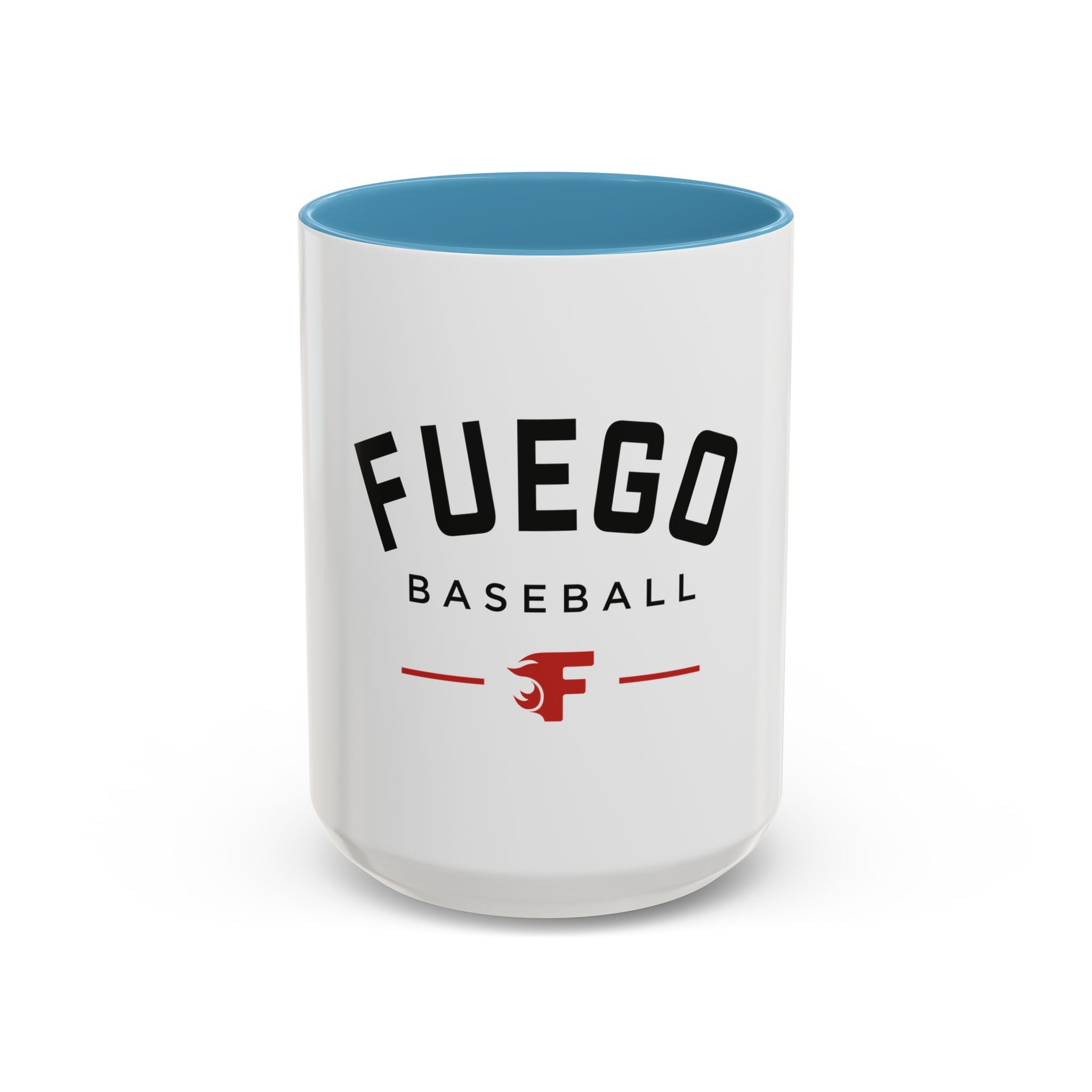 Fuego Baseball Accent Coffee Mug – Team Logo 11/15oz