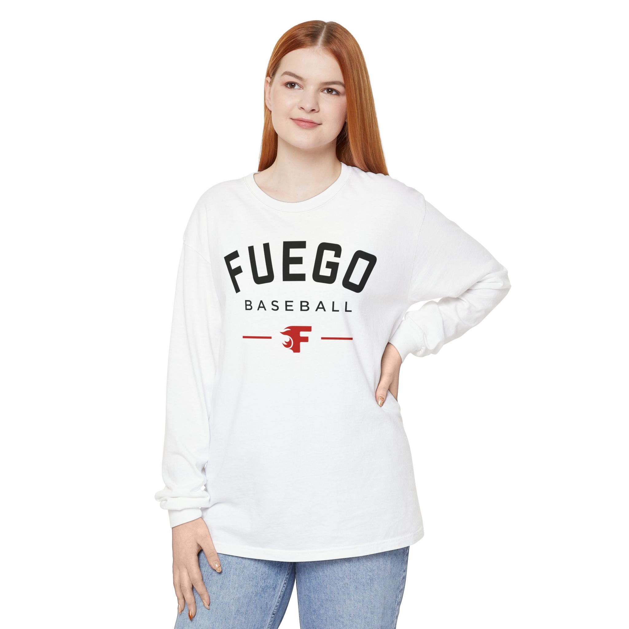 Adult: Fuego Baseball Long Sleeve Tee