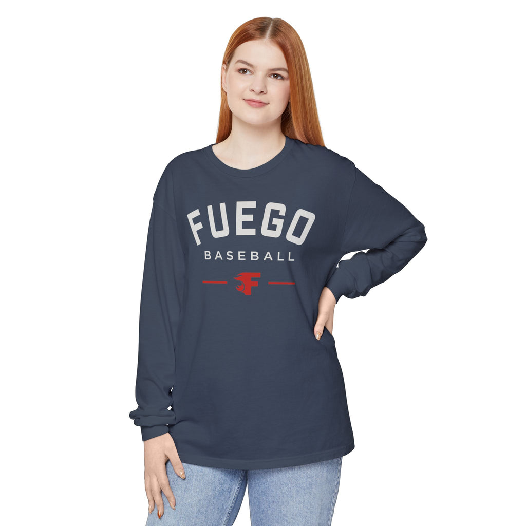 Adult: Fuego Baseball Long Sleeve Tee