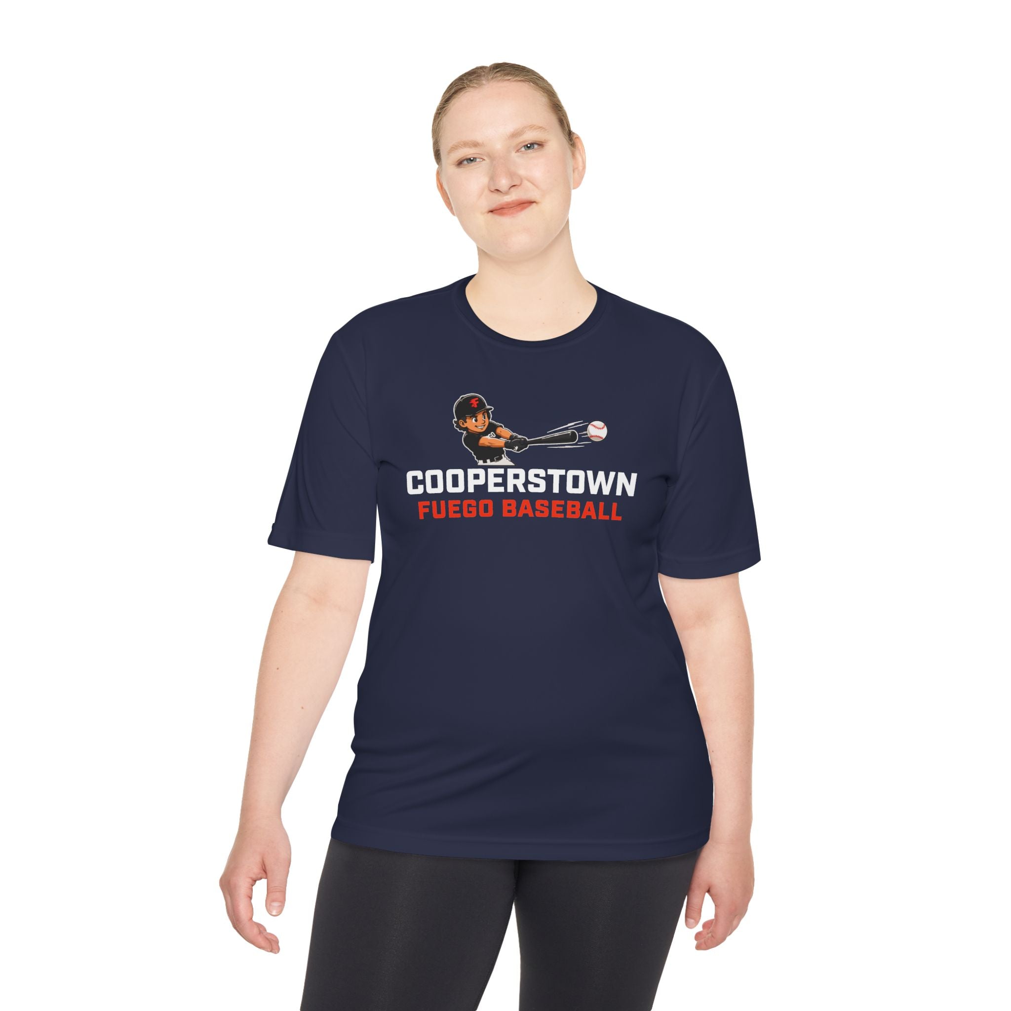 Adult: Fuego "Little Baller" Cooperstown Performance Tee (Dark)