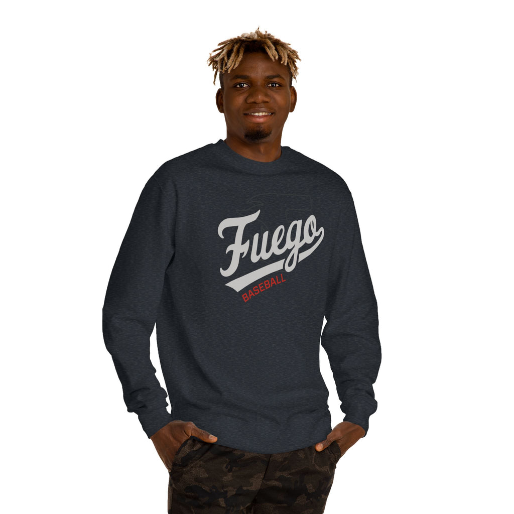 Adult: Fuego "Cursive" Logo Crewneck Sweatshirt