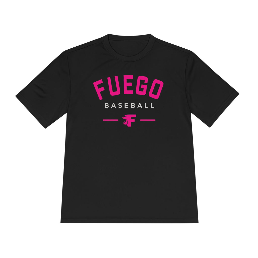 Adult: Think Pink - Fuego "Round" Logo - Performance Tee