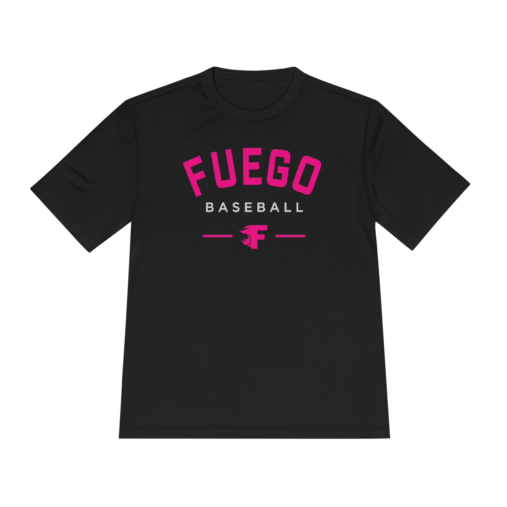Adult: Think Pink - Fuego "Round" Logo - Performance Tee