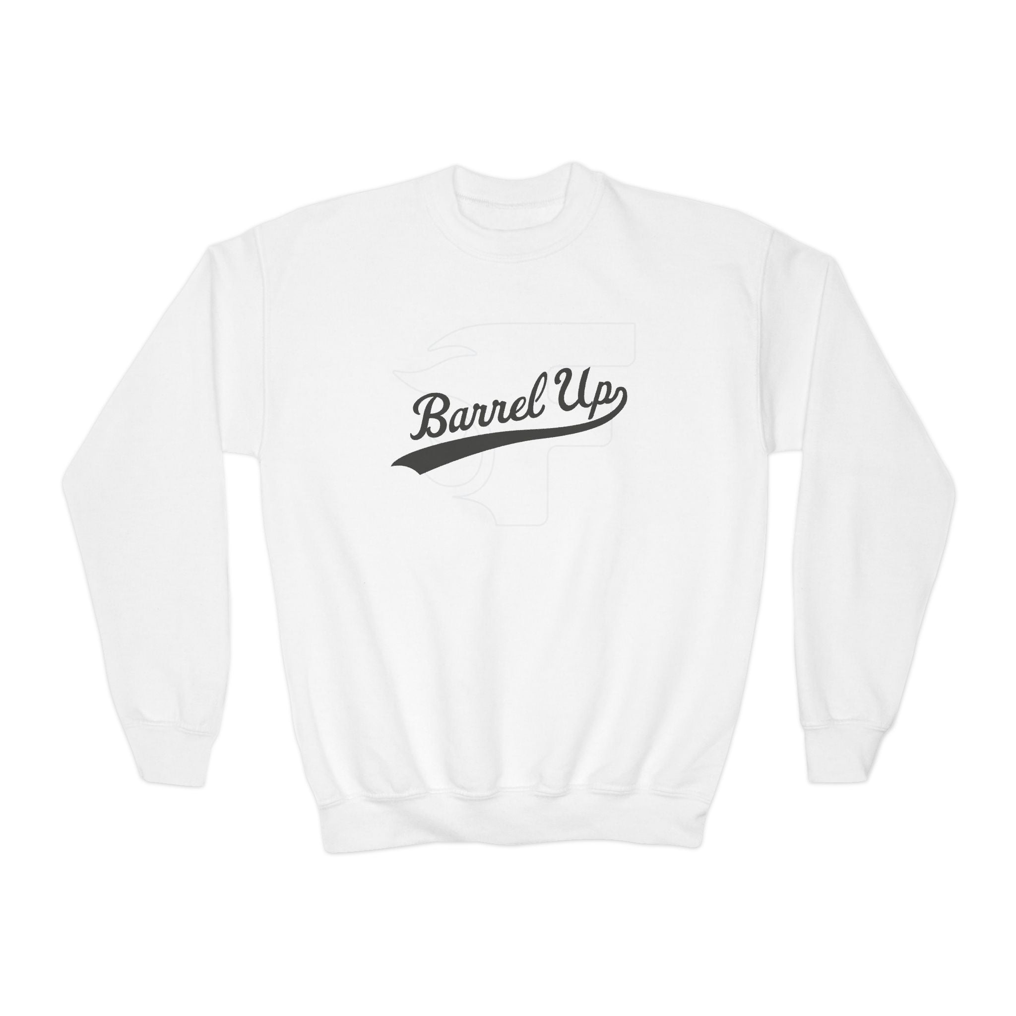 Youth: Barrel Up Crewneck Sweatshirt