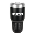30oz Insulated Tumbler — FUEGO Logo Stainless Travel Mug