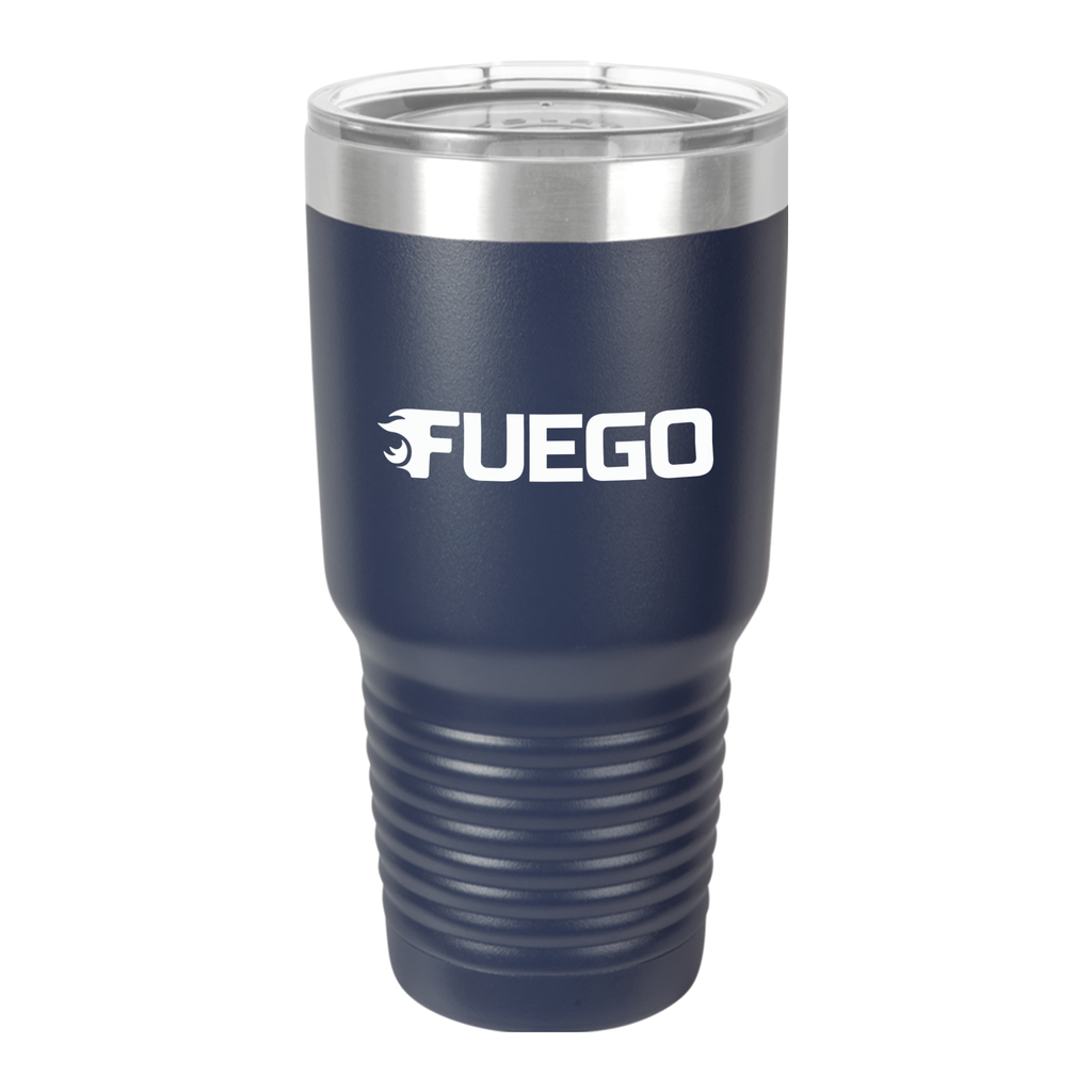 30oz Insulated Tumbler — FUEGO Logo Stainless Travel Mug
